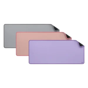 e7b46b91f68104519ddb1768e666323d.webp Logitech Desk Mat Studio Series with Anti slip Base, Spill resistant & Durable Design